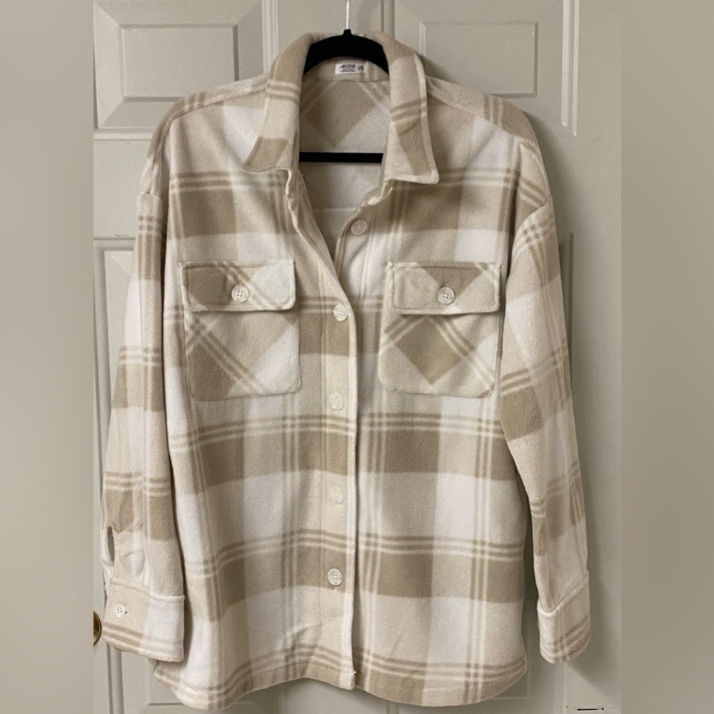 New! Ardene Fleece Shirt L-XL